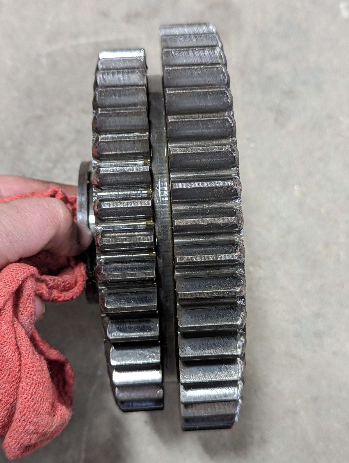 1st/2nd Slider Gear IH International 528674R1 USED - Hines Equipment Repair & Parts