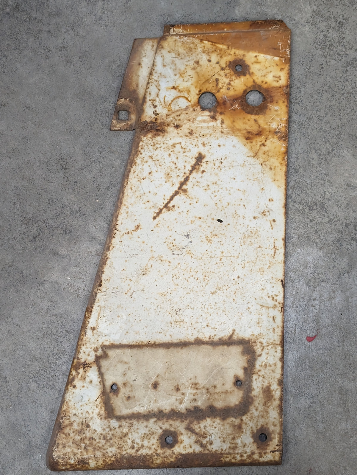 Right Radiator Side Panel IH International 378630R11 USED