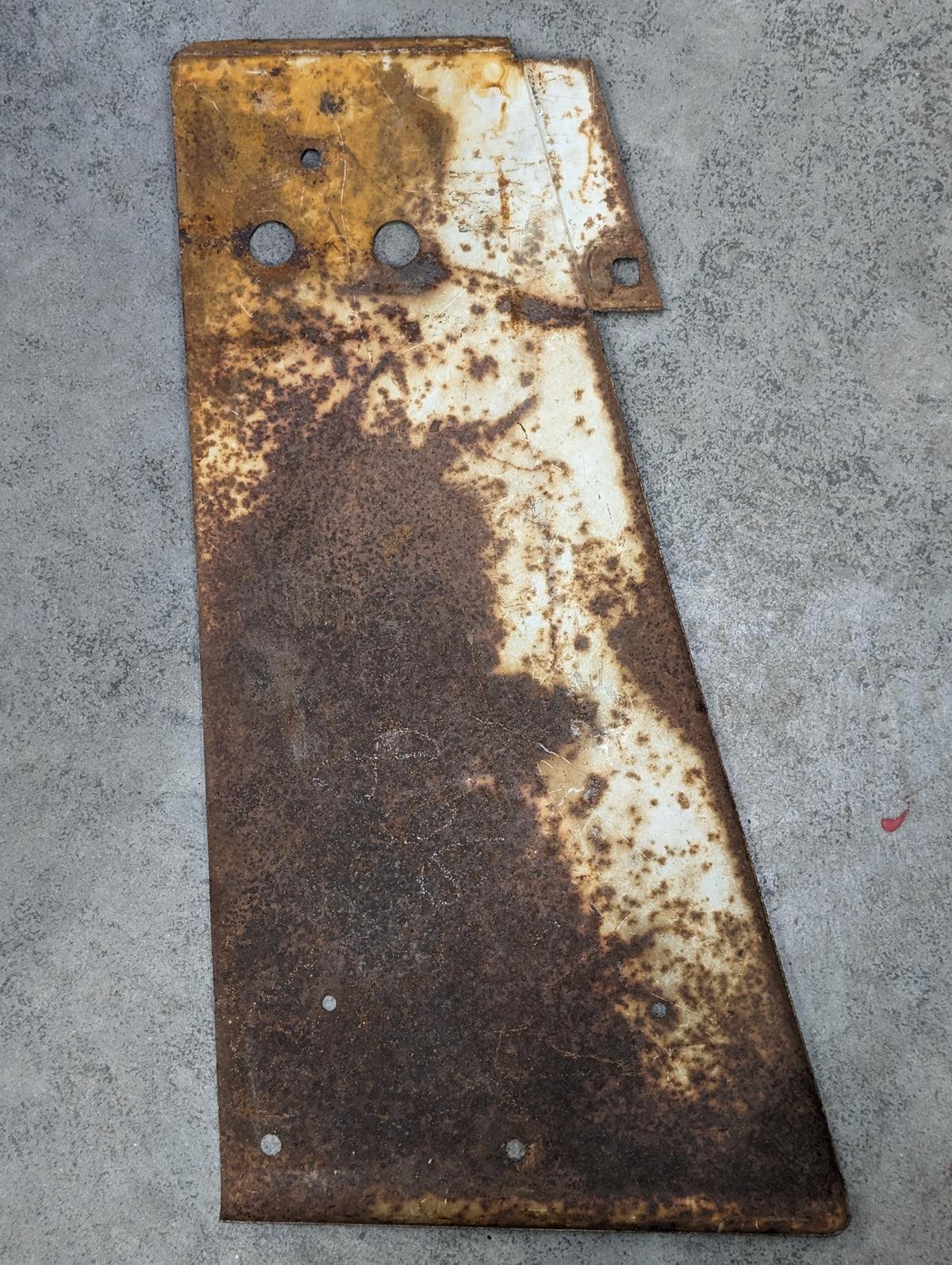 Right Radiator Side Panel IH International 378630R11 USED