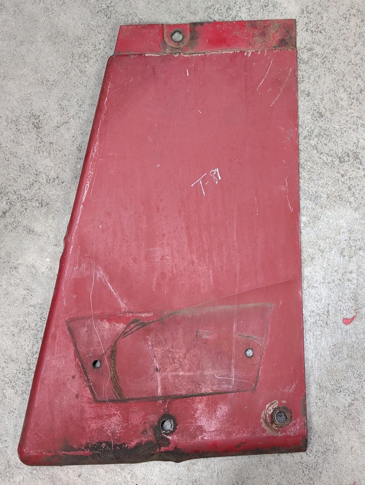 Right Radiator Side Panel IH International 397926R1 USED
