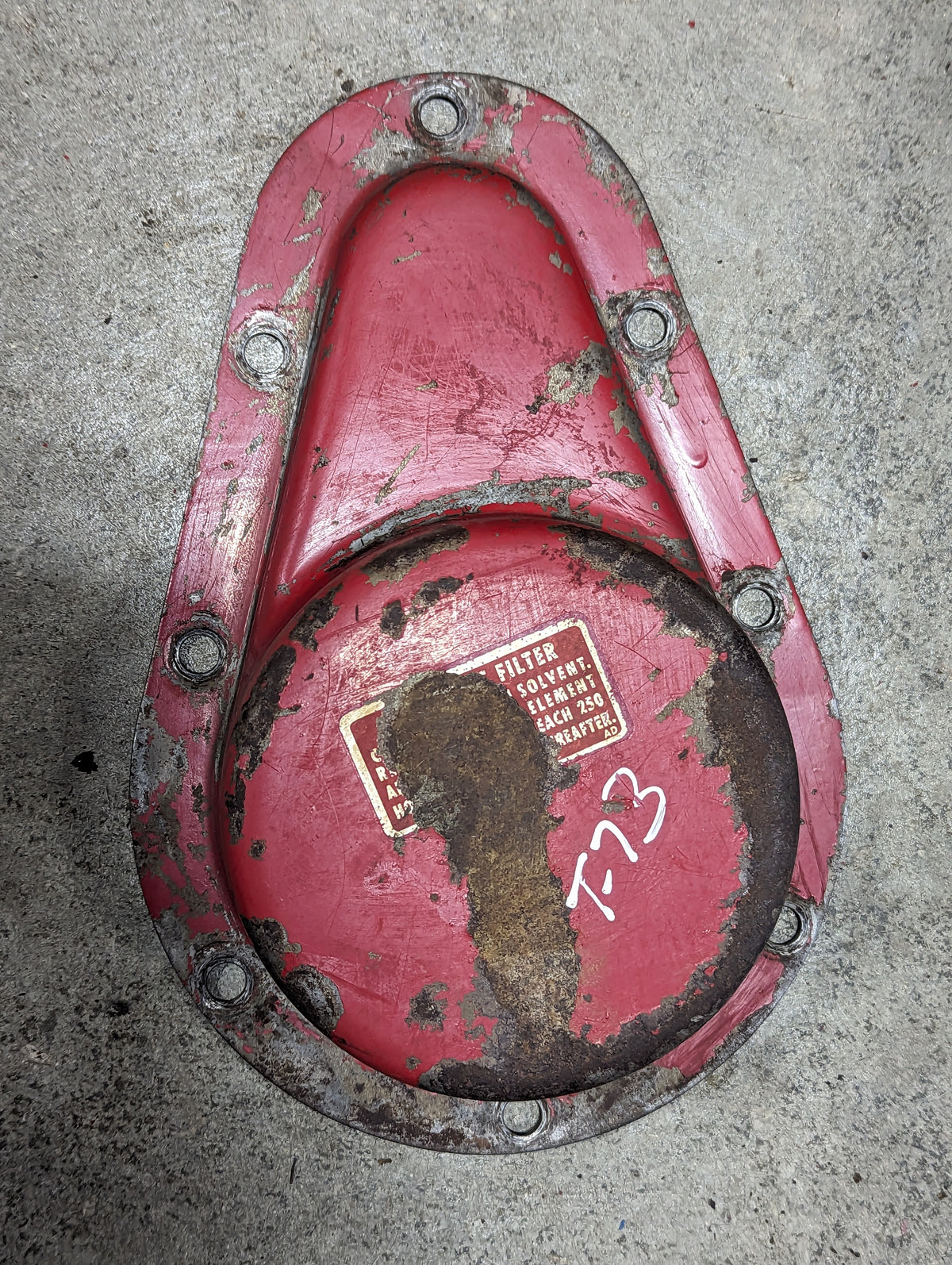 Hydraulic Oil Filter Housing IH International 382256R1 USED