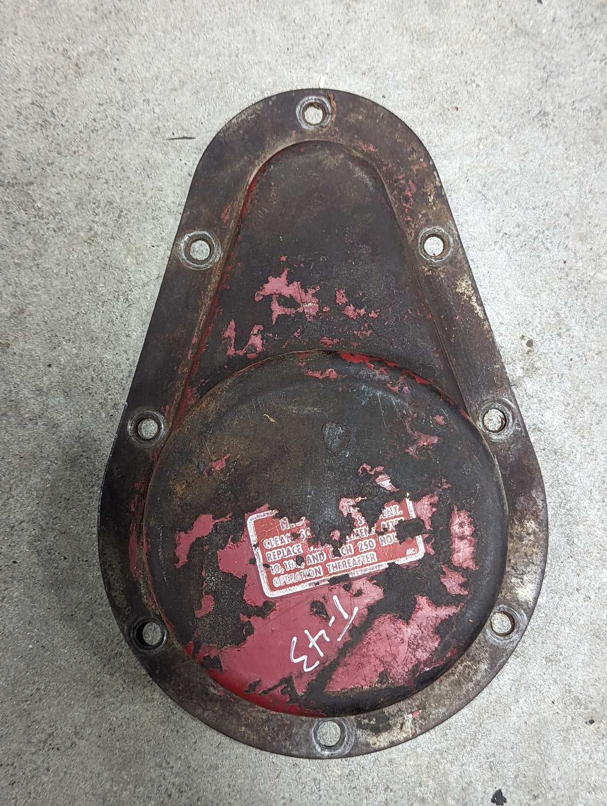 Hydraulic Oil Filter Housing IH International 382256R1 USED