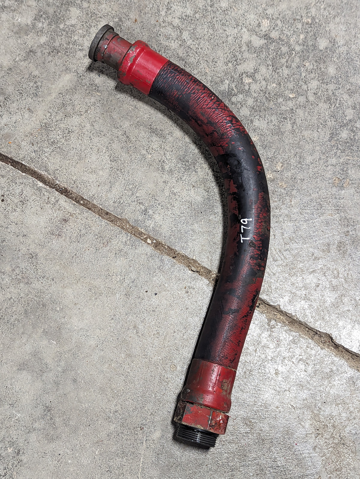 Oil Suction Hose IH International 142847C1 USED