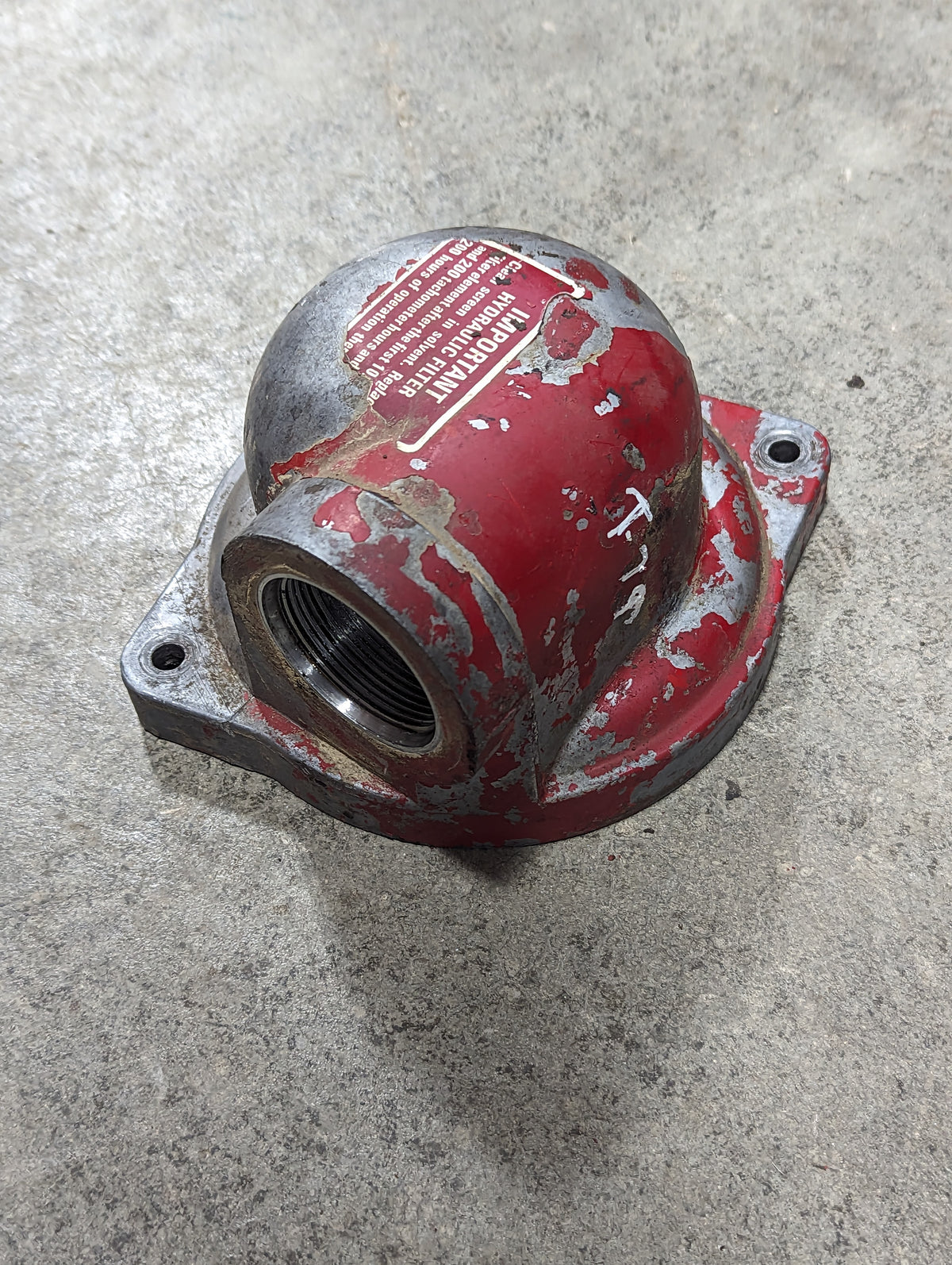 Filter Frame Cover IH International 145462C1 USED