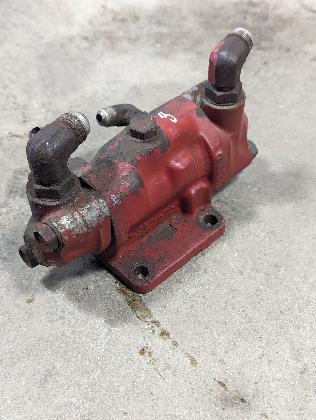 Power Steering Pilot Valve IH International 527492R91 396726R91 USED