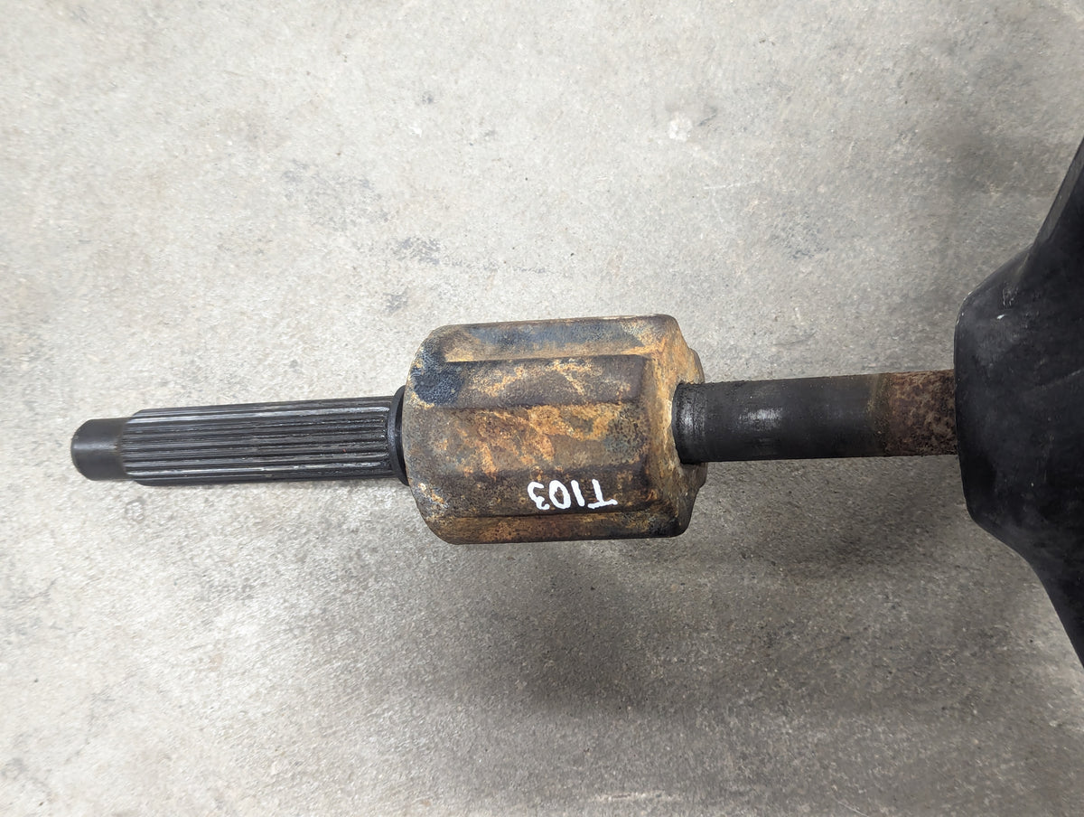 Steering Wheel & Shaft IH International 103986C1 385156R1 USED