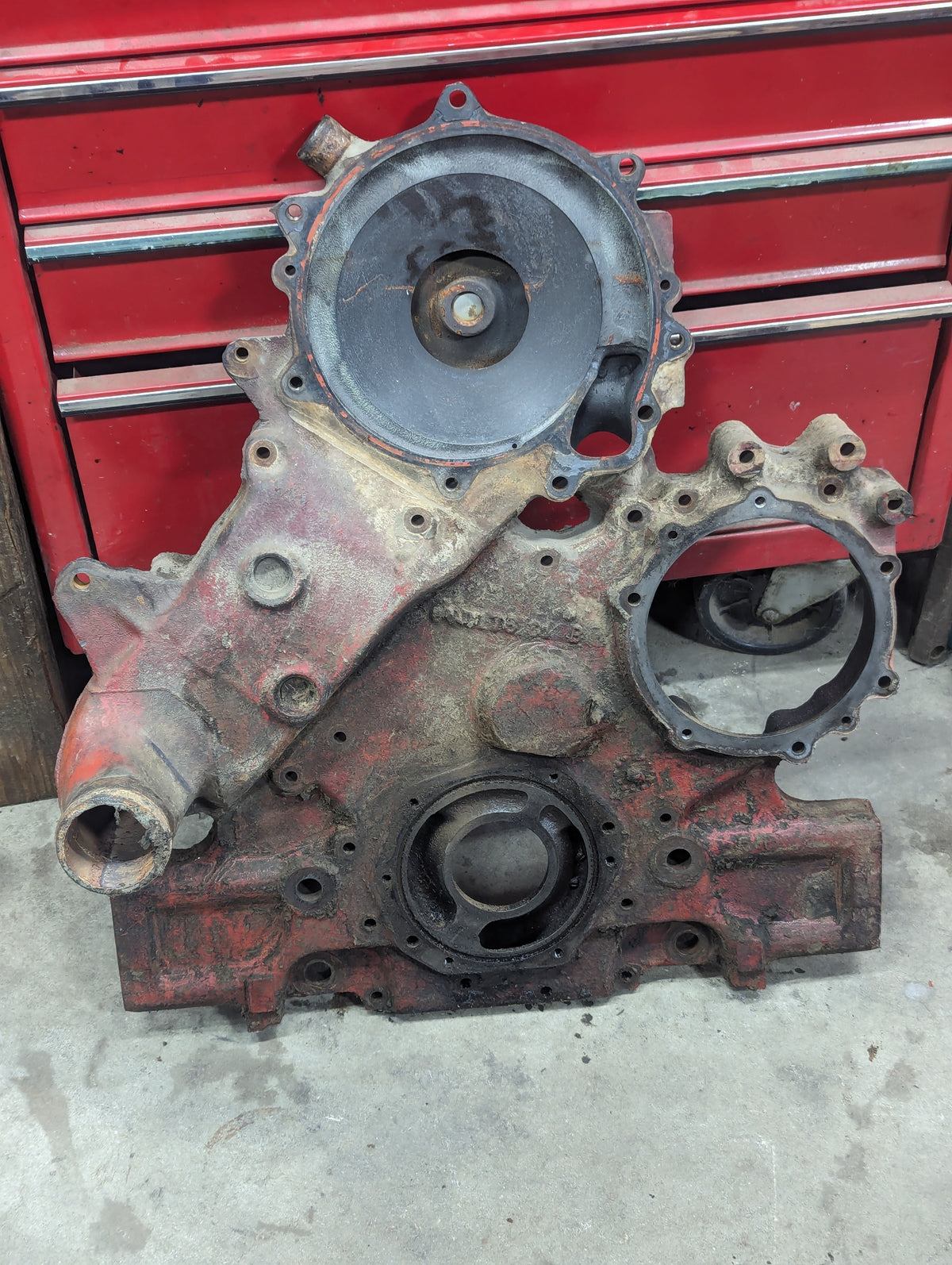 Crankcase Front Cover IH International 1802236C1 675802C1 USED