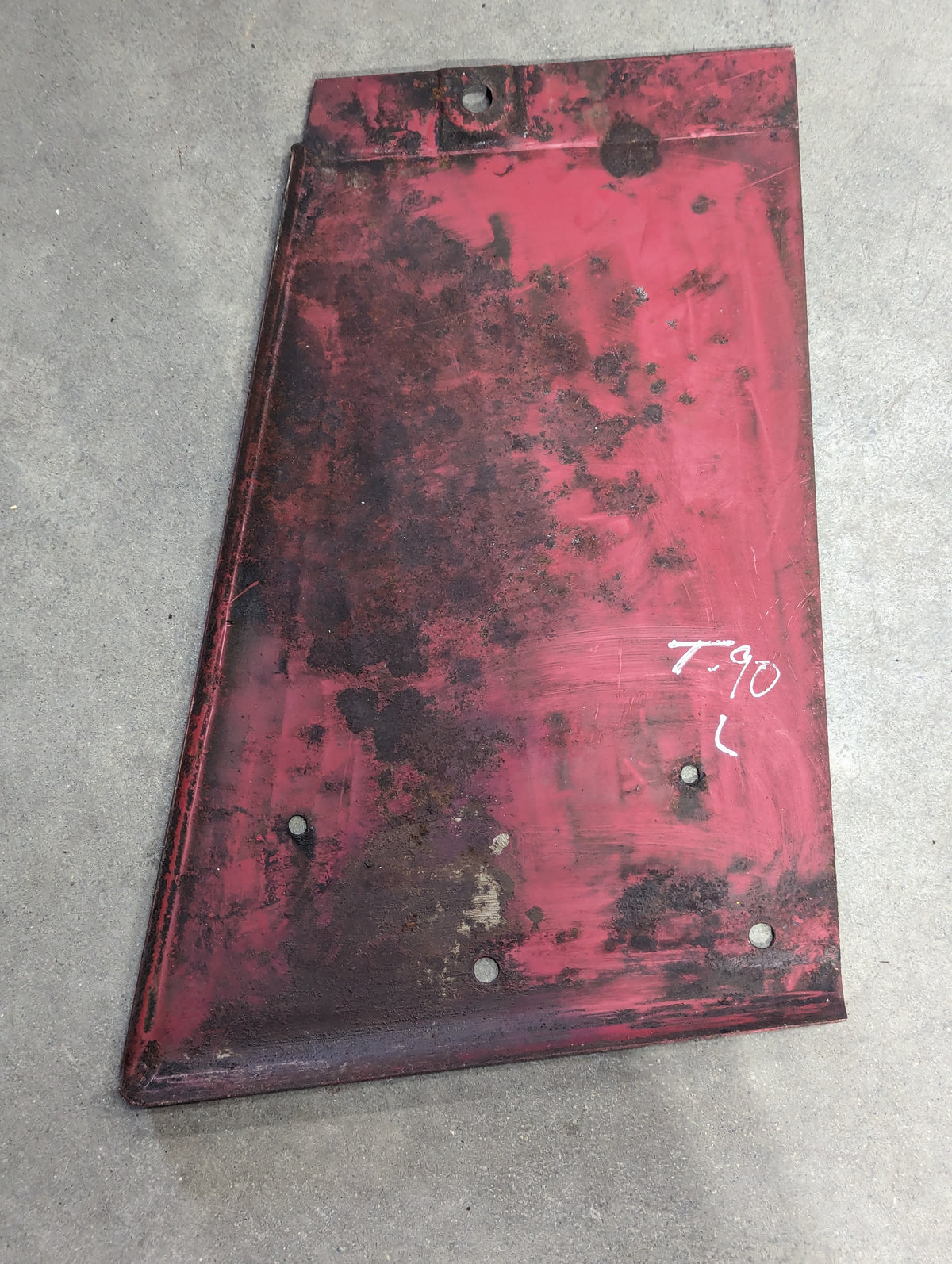 Left Radiator Side Panel IH International 397882R1 USED