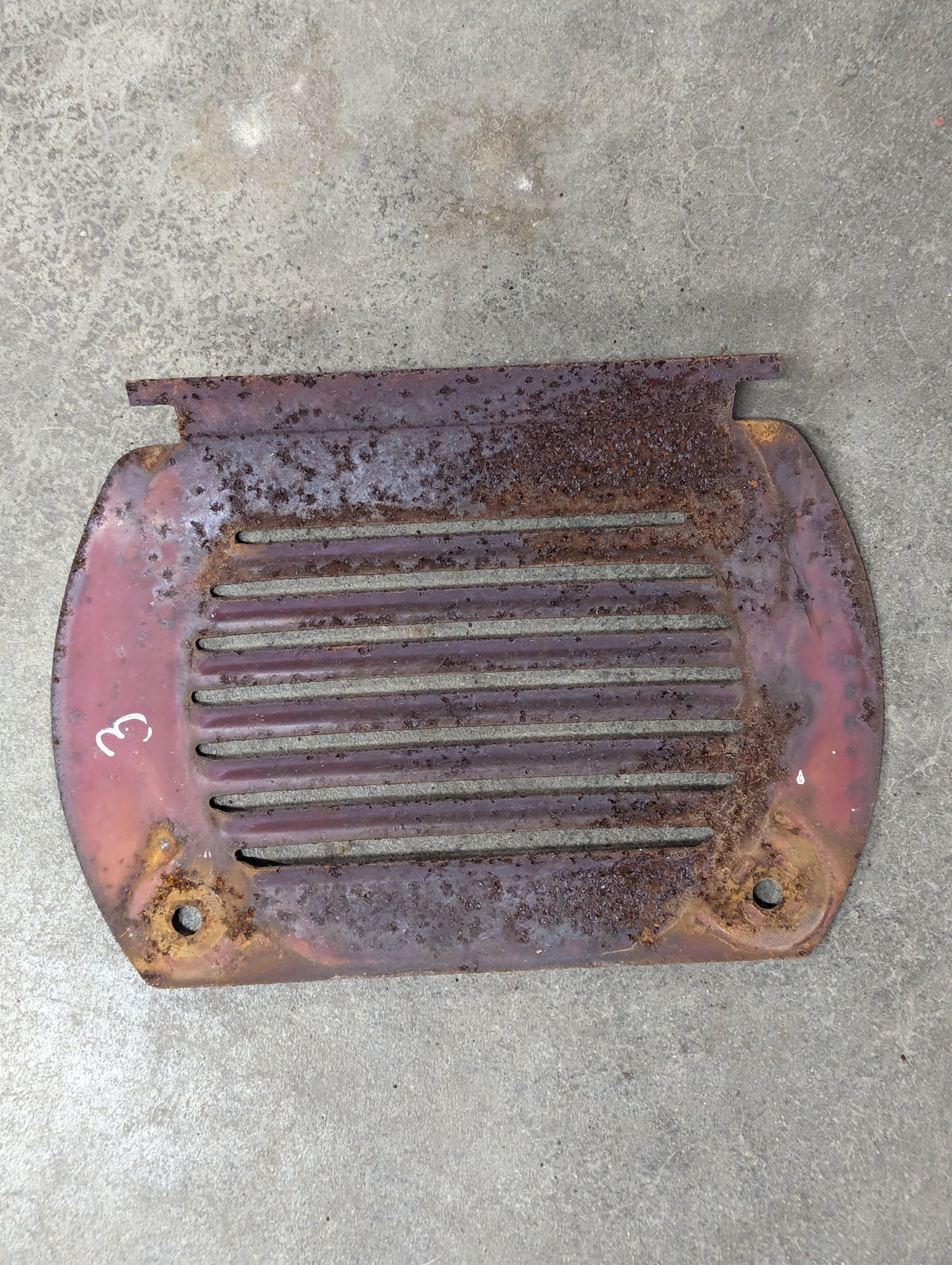 Front Hood Access Cover IH International 378627R1 USED