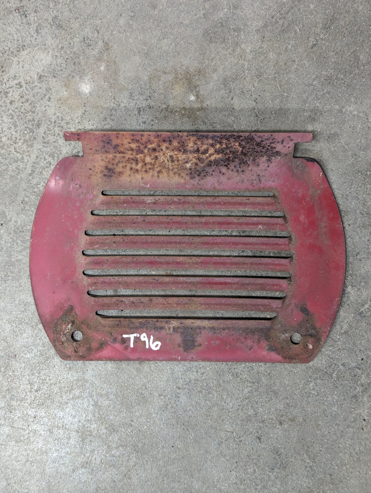 Front Hood Access Cover IH International 378627R1 USED