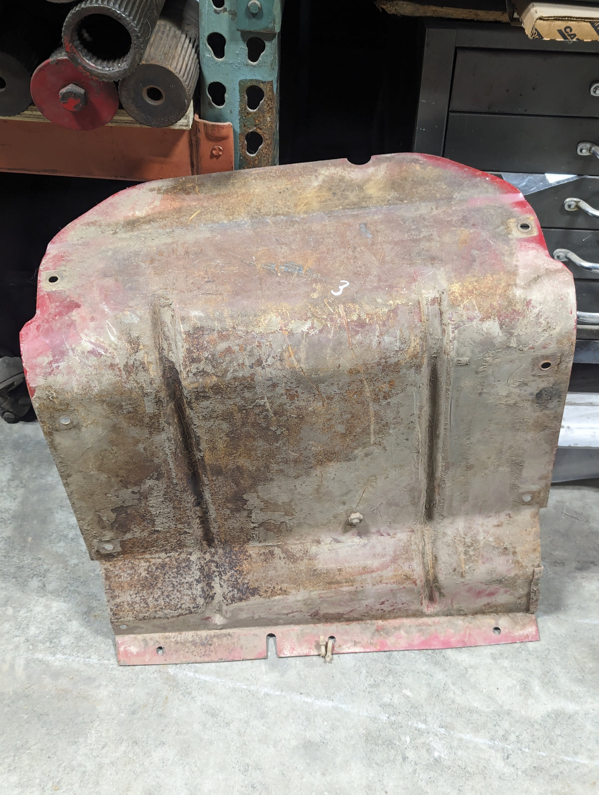 Lower Heat Shield IH International 378681R11 USED