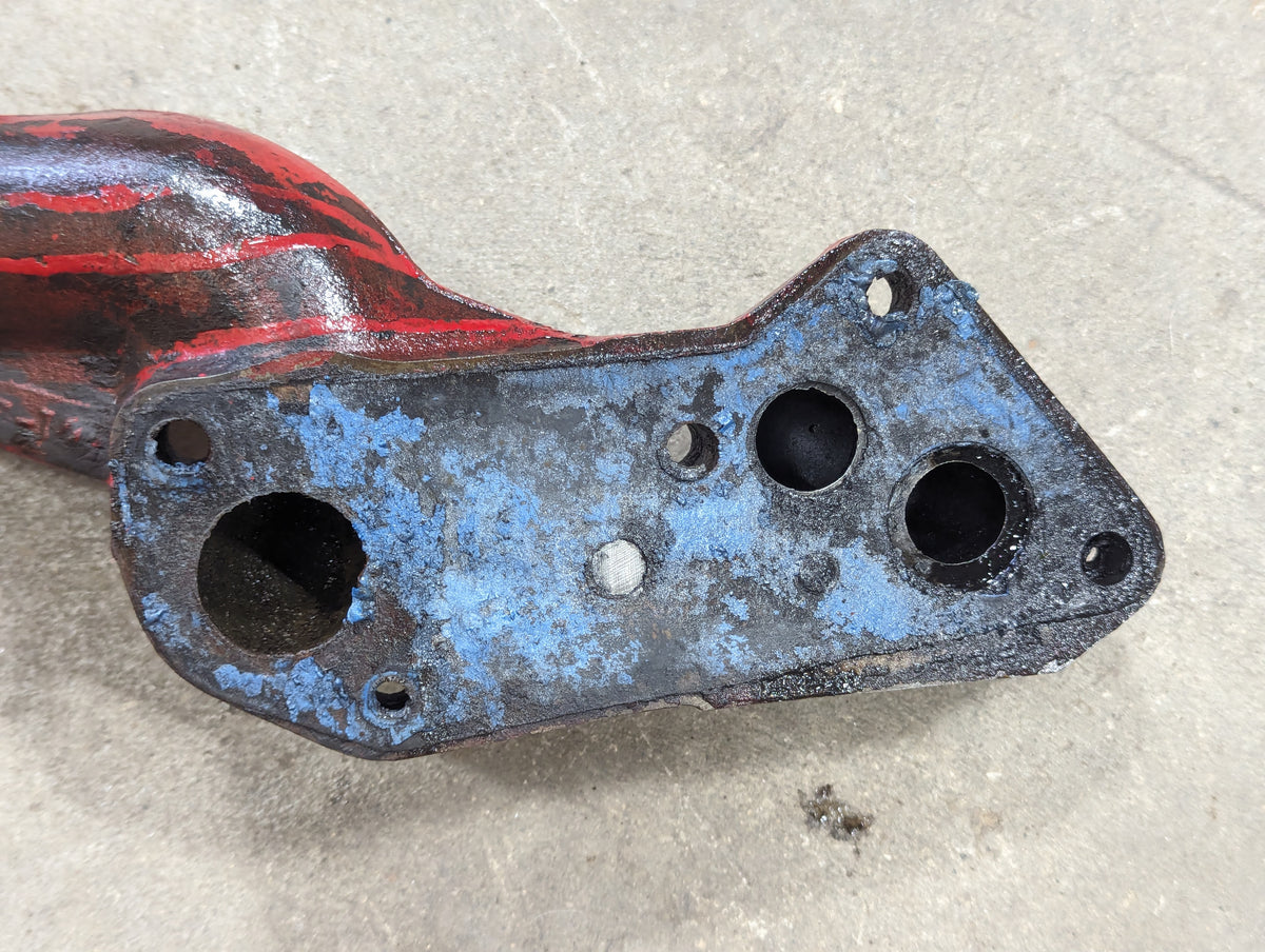 Rear Oil Cooler Header IH International 607263C1 USED