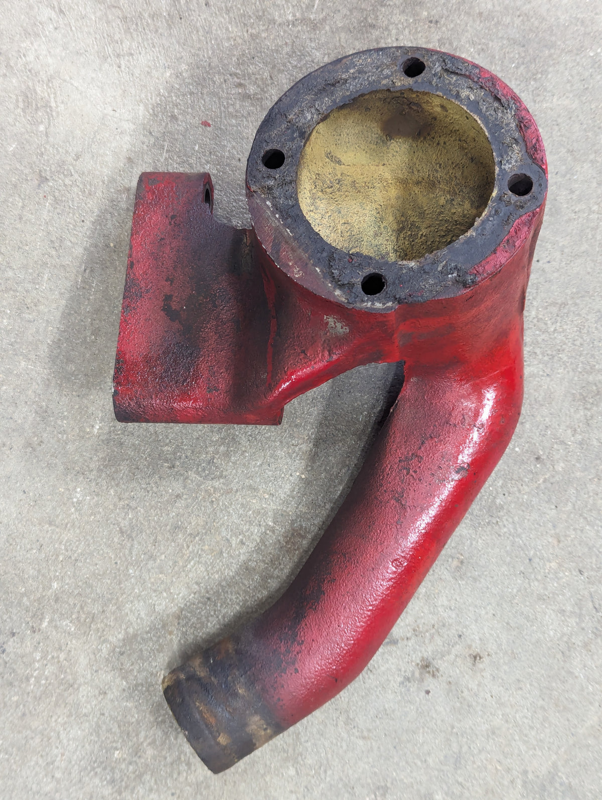 Oil Cooler Header IH International 607254C2 USED