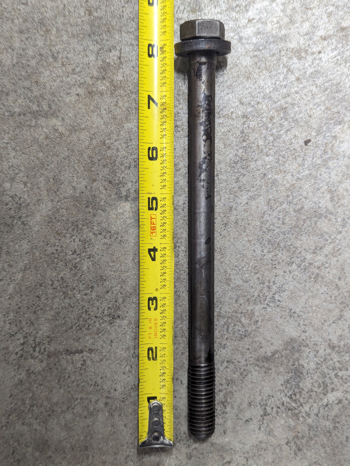 Cylinder Head Bolt IH International 601783C1 USED