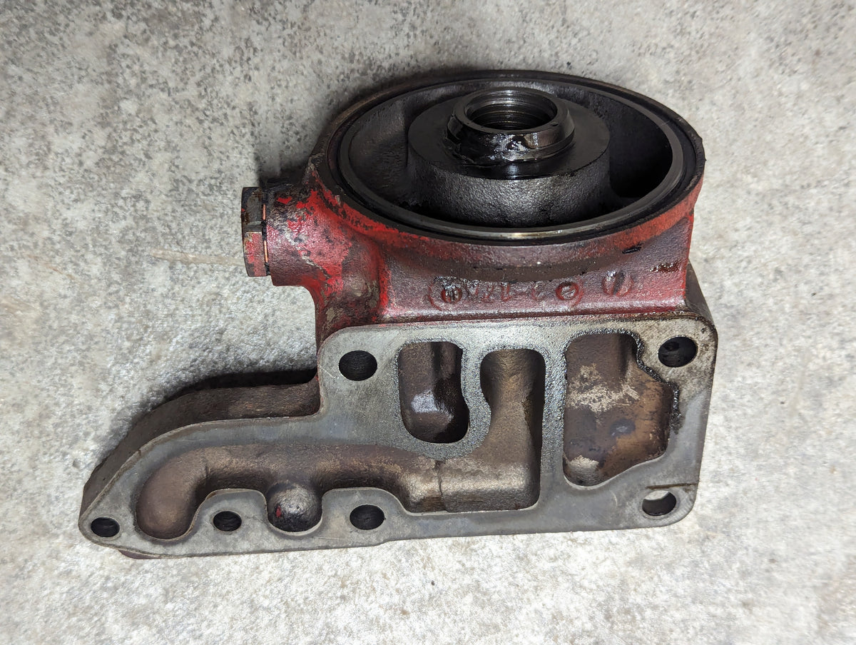 Oil Filter Base IH International 371237R11 USED