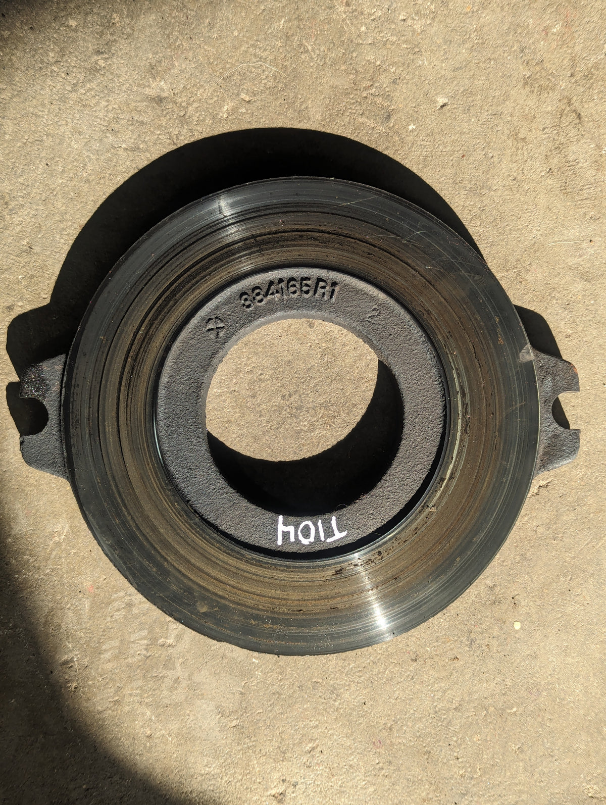 Intermediate Brake Plate IH International 384165R1 USED