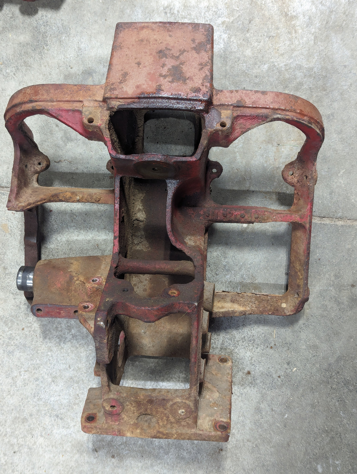 Steering Gear Selector Support IH International 382636R1 USED