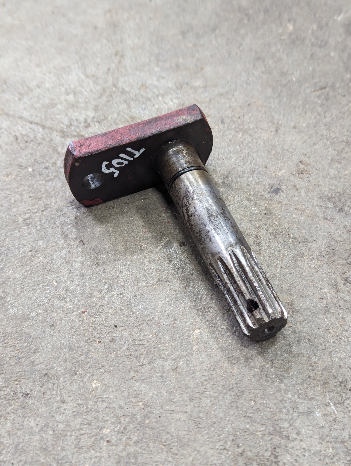 Upper Reverse Shift Shaft IH International 398291R3 USED