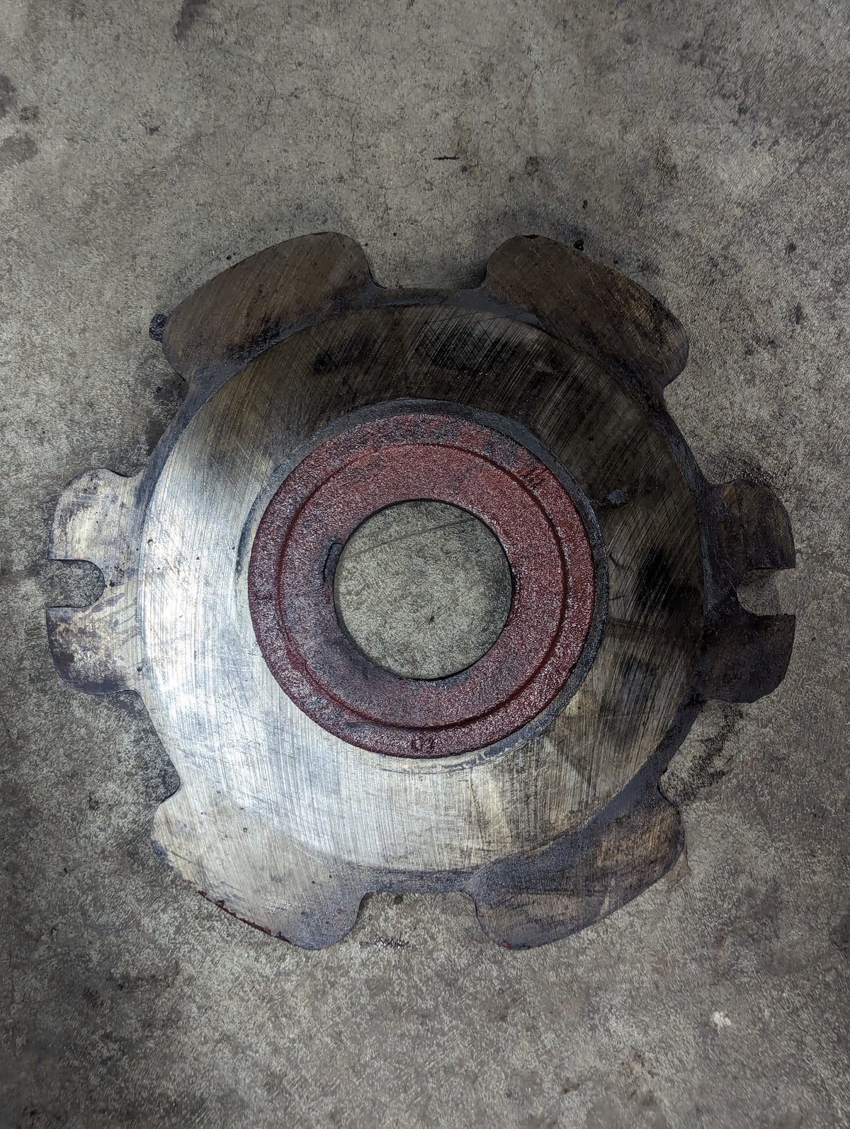 Primary Brake Plate IH International 527444R1 USED