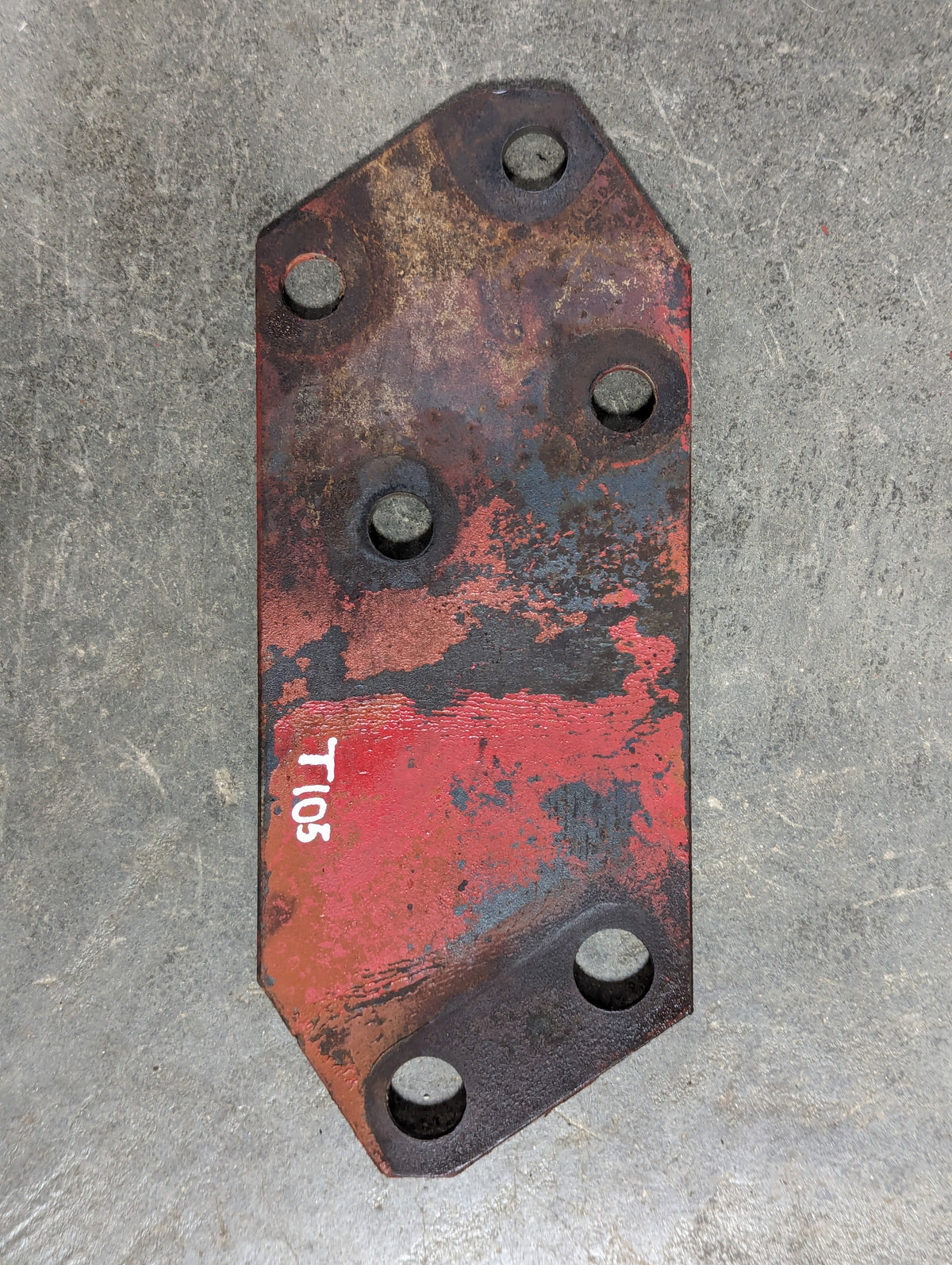 Hydraulic Coupler Bracket IH International 535033R3 1259805C2 USED