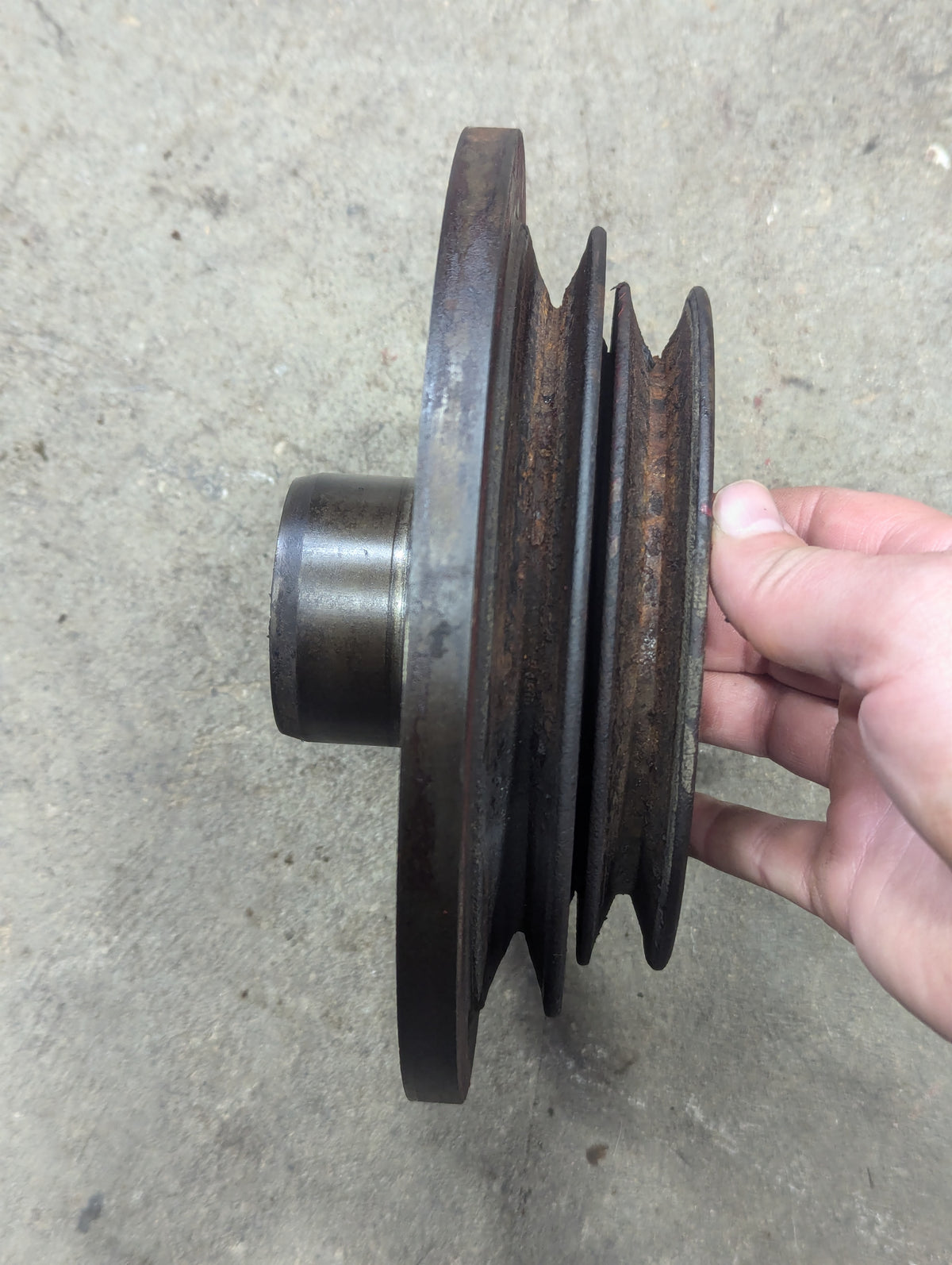 Crankshaft Damper Pulley IH International 347826R91 USED