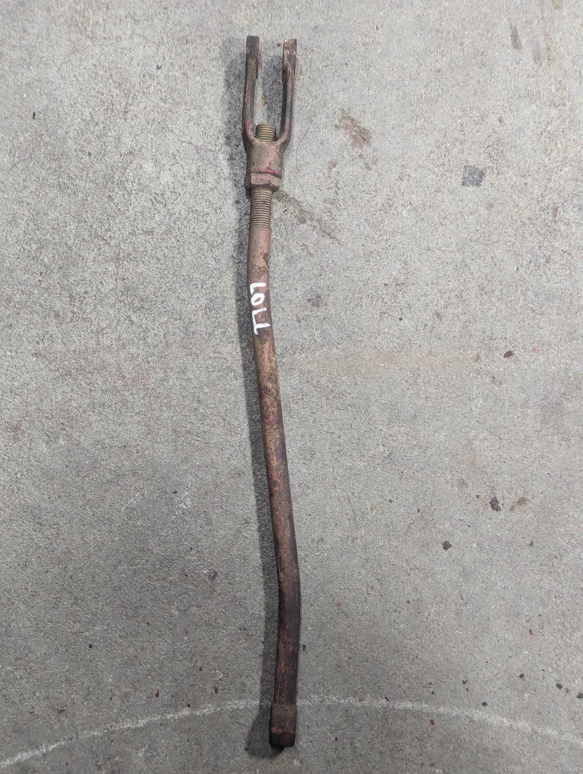 Park Lock Actuating Rod IH International 386130R11 USED