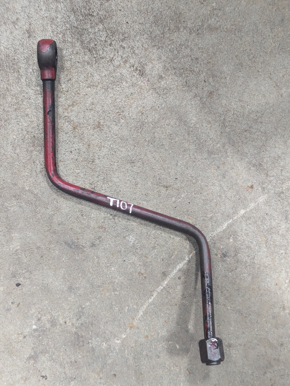 Valve to Bolster Tube IH International 384570R11 USED