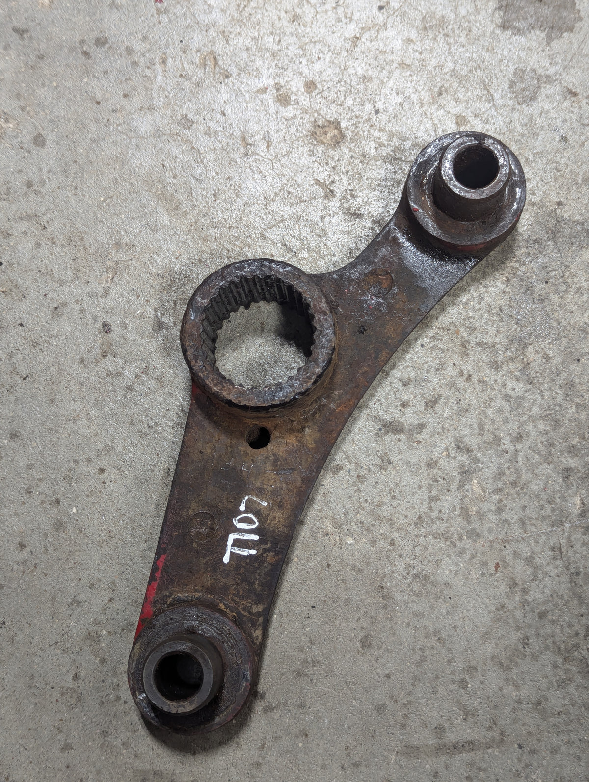 Torsion Bar Bracket IH International 381923R11 USED