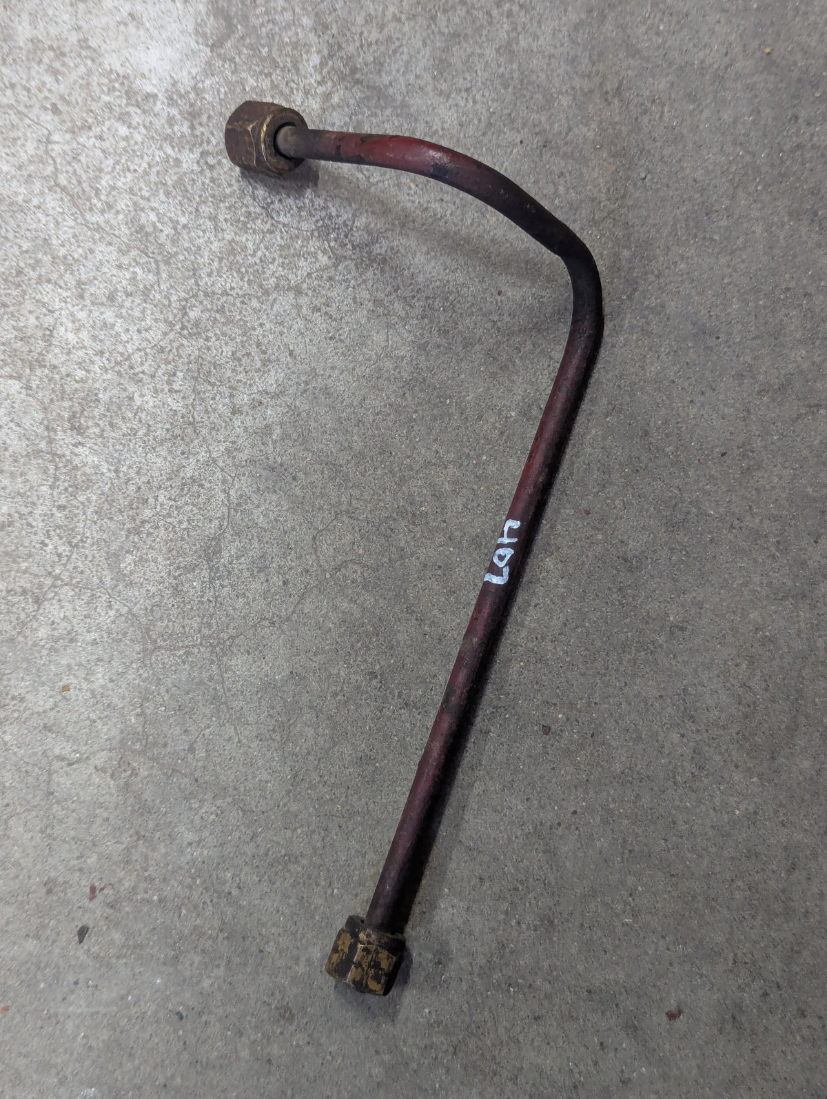 Lower Leakoff Return Tube IH International 612223C11 USED