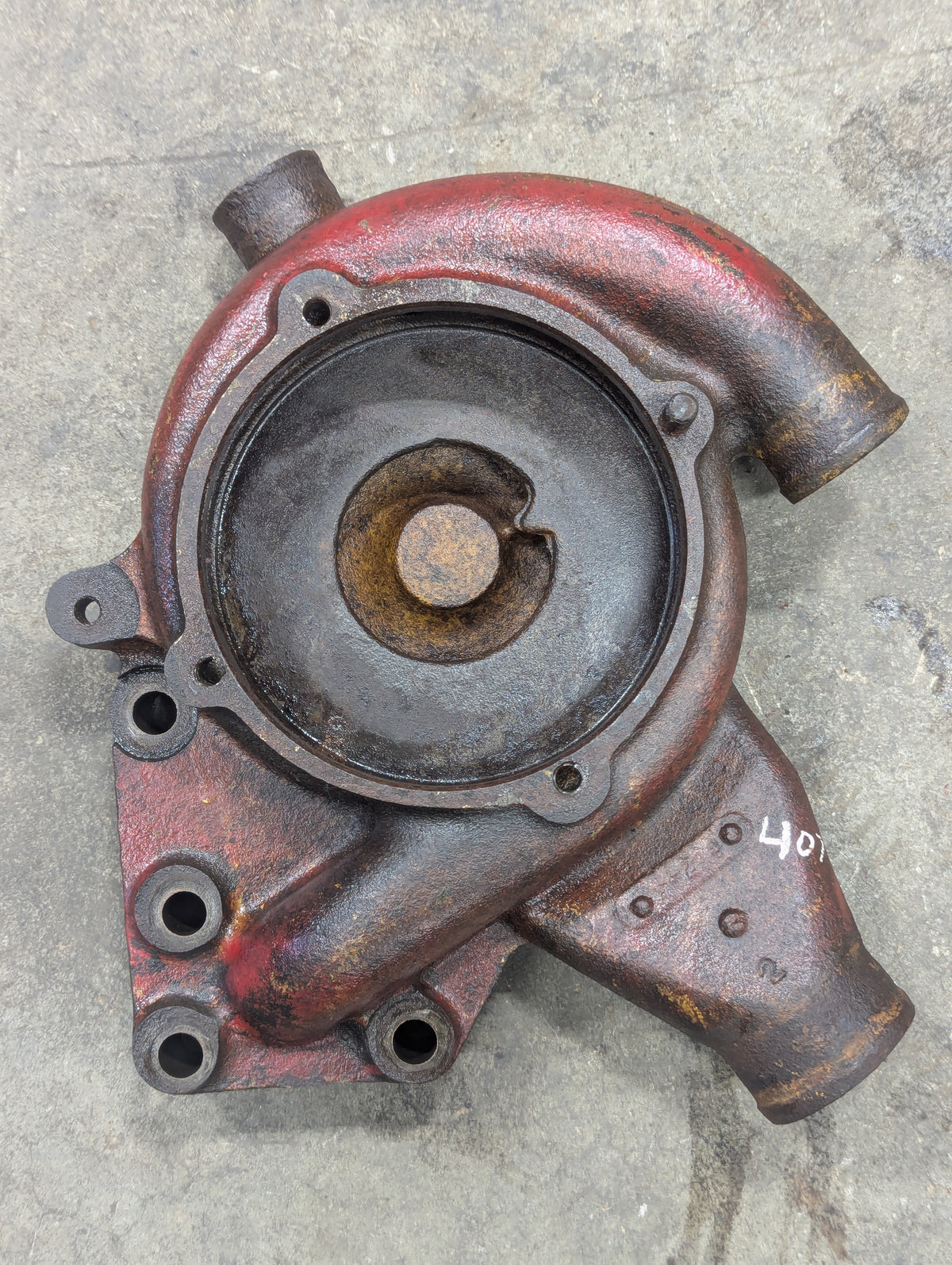 Water Pump Body IH International 607253C11 USED