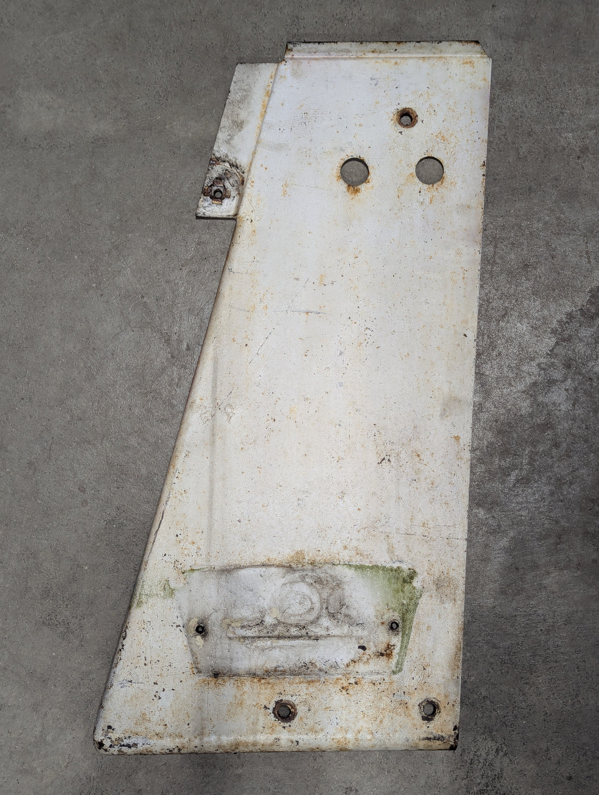 Right Radiator Side Panel IH International 378630R11 USED