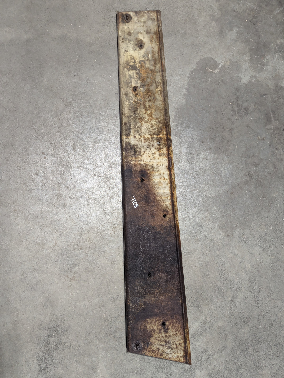 Left Front Hood Side Panel IH International 378633R1 USED