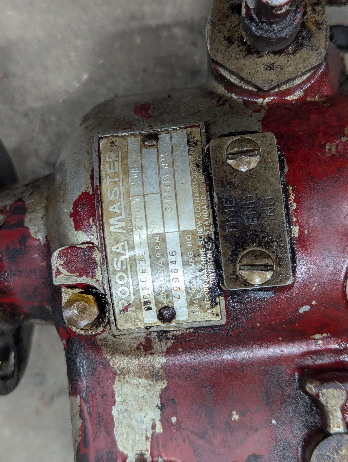 Roosa Master Injection Pump IH International 347886R91 USED