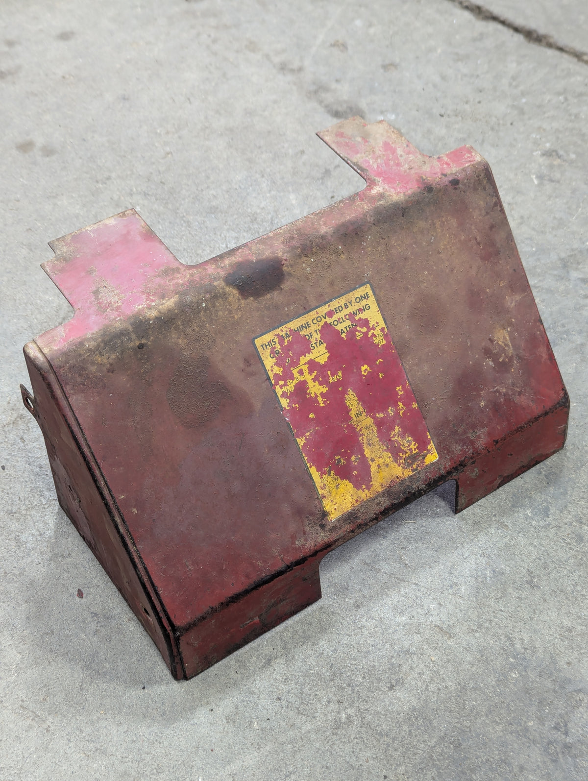 Front Seat Support Cover IH International 383334R11 USED