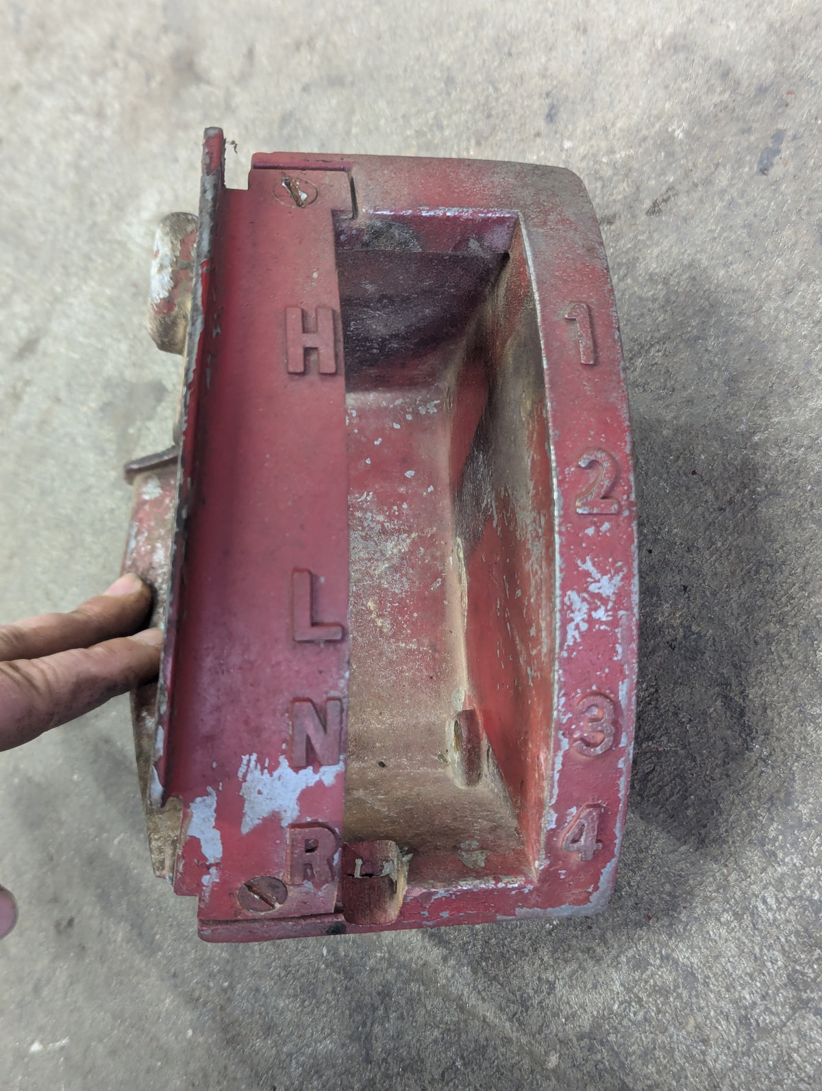 Outer Shift Handle Cover IH International 383103R2 USED