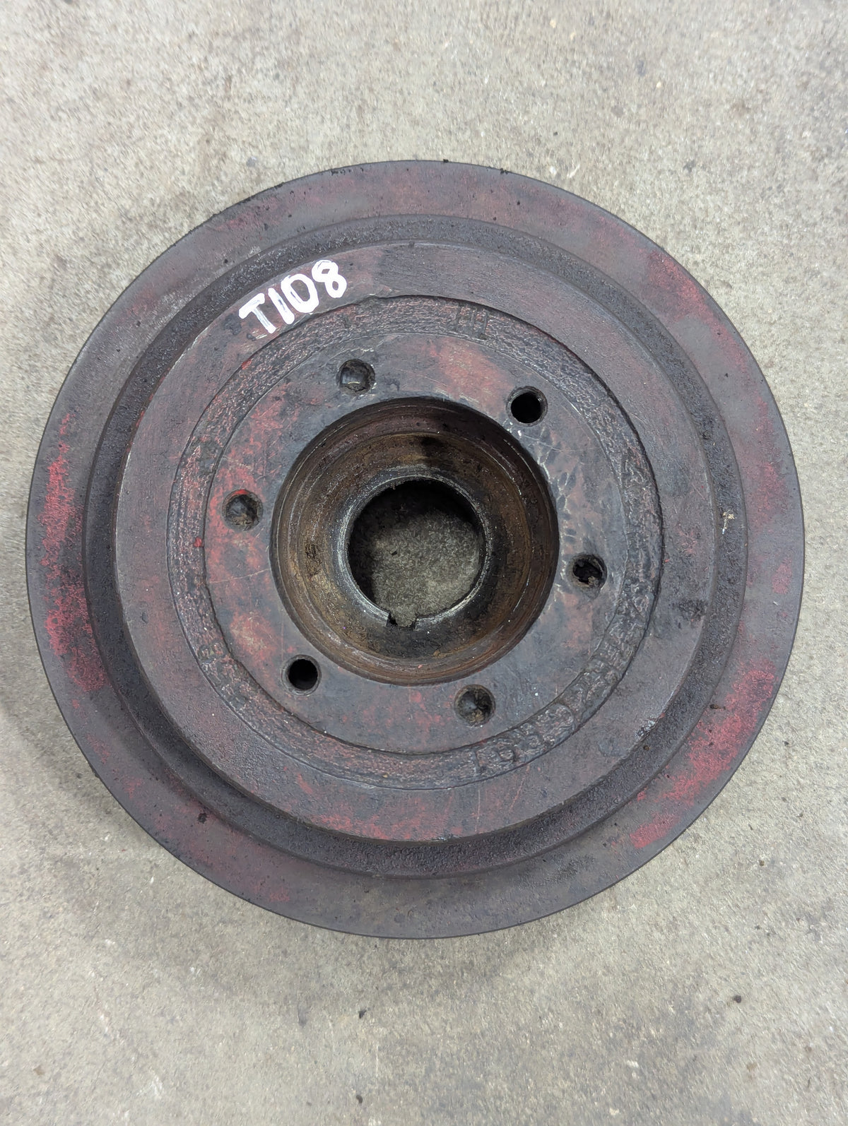 Crankshaft Damper Pulley IH International 347826R91 USED