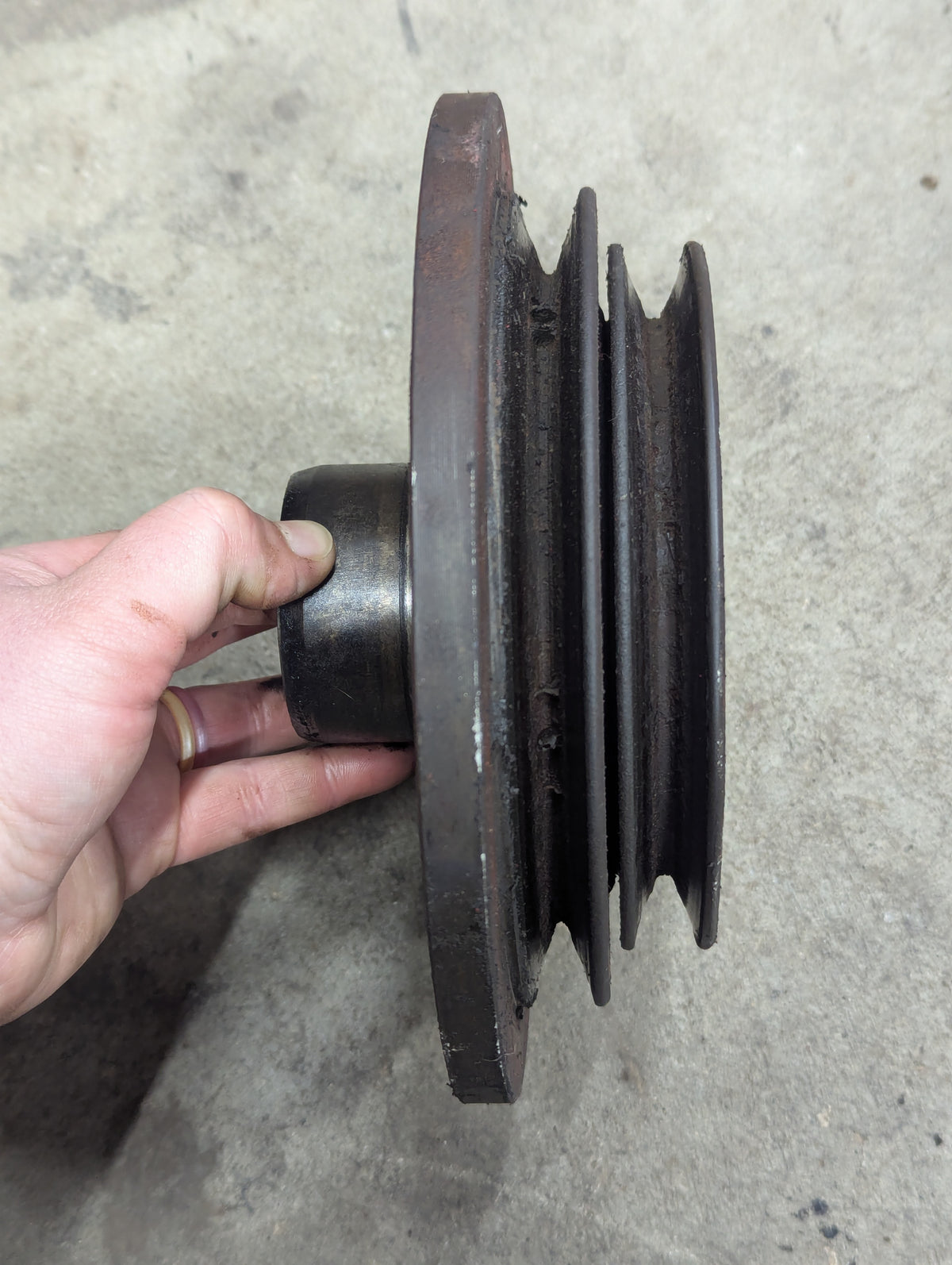 Crankshaft Damper Pulley IH International 347826R91 USED