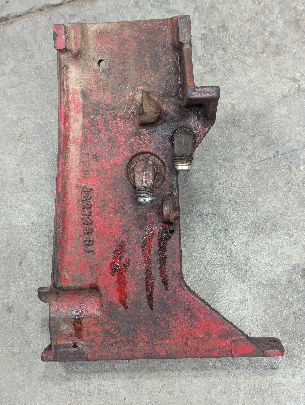 Left Gear Selector Support IH International 382748R1 USED