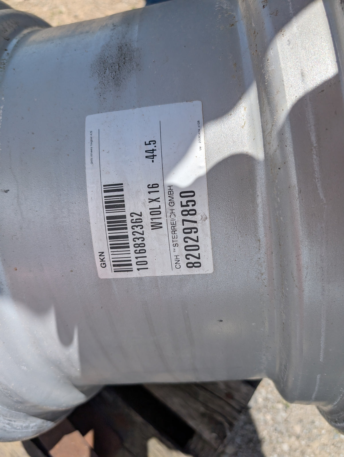 Front Rims Case IH 82029785 NEW