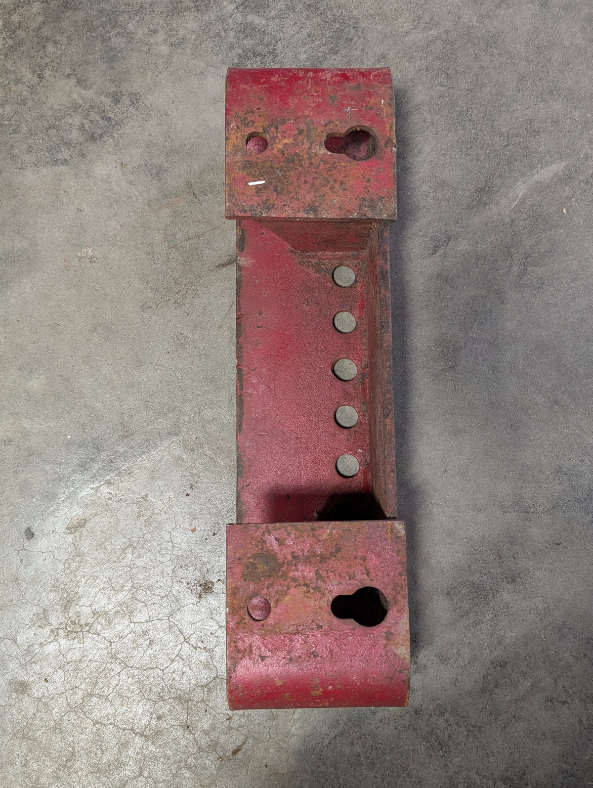 10 Hole Front Weight Bracket IH International 383389R11 USED