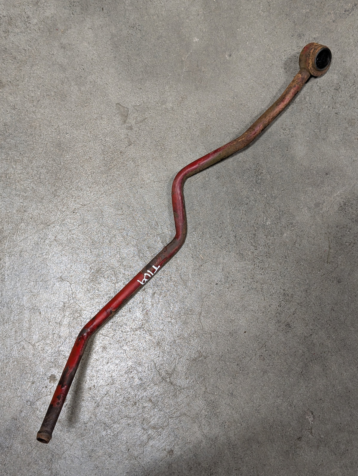 Rear Oil Cooler Inlet Line IH International 71079C1 USED