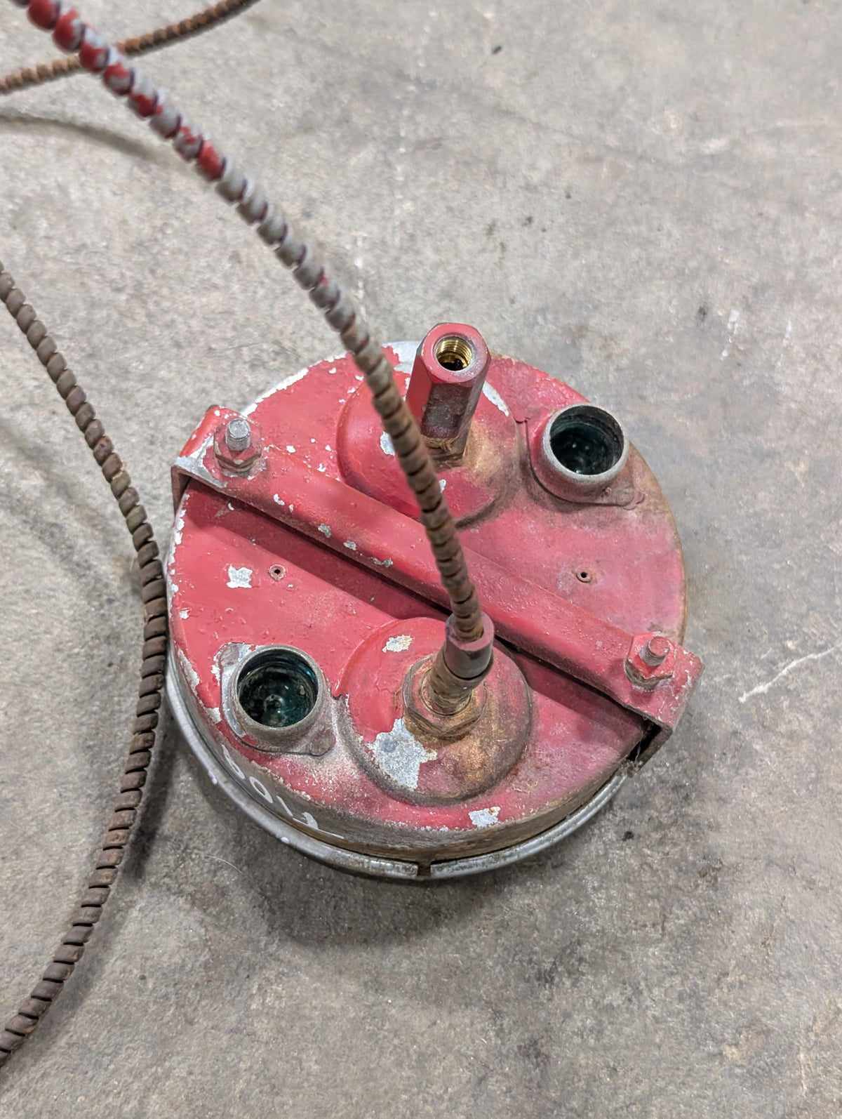 Oil & Temperature Gauge IH International 534057R2 USED