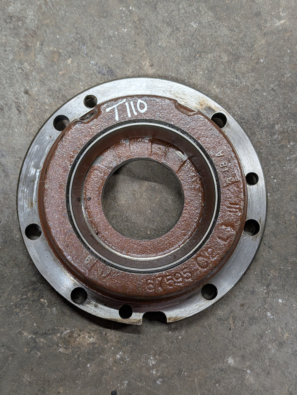 Left Differential Bearing Retainer IH International 67595C2 USED