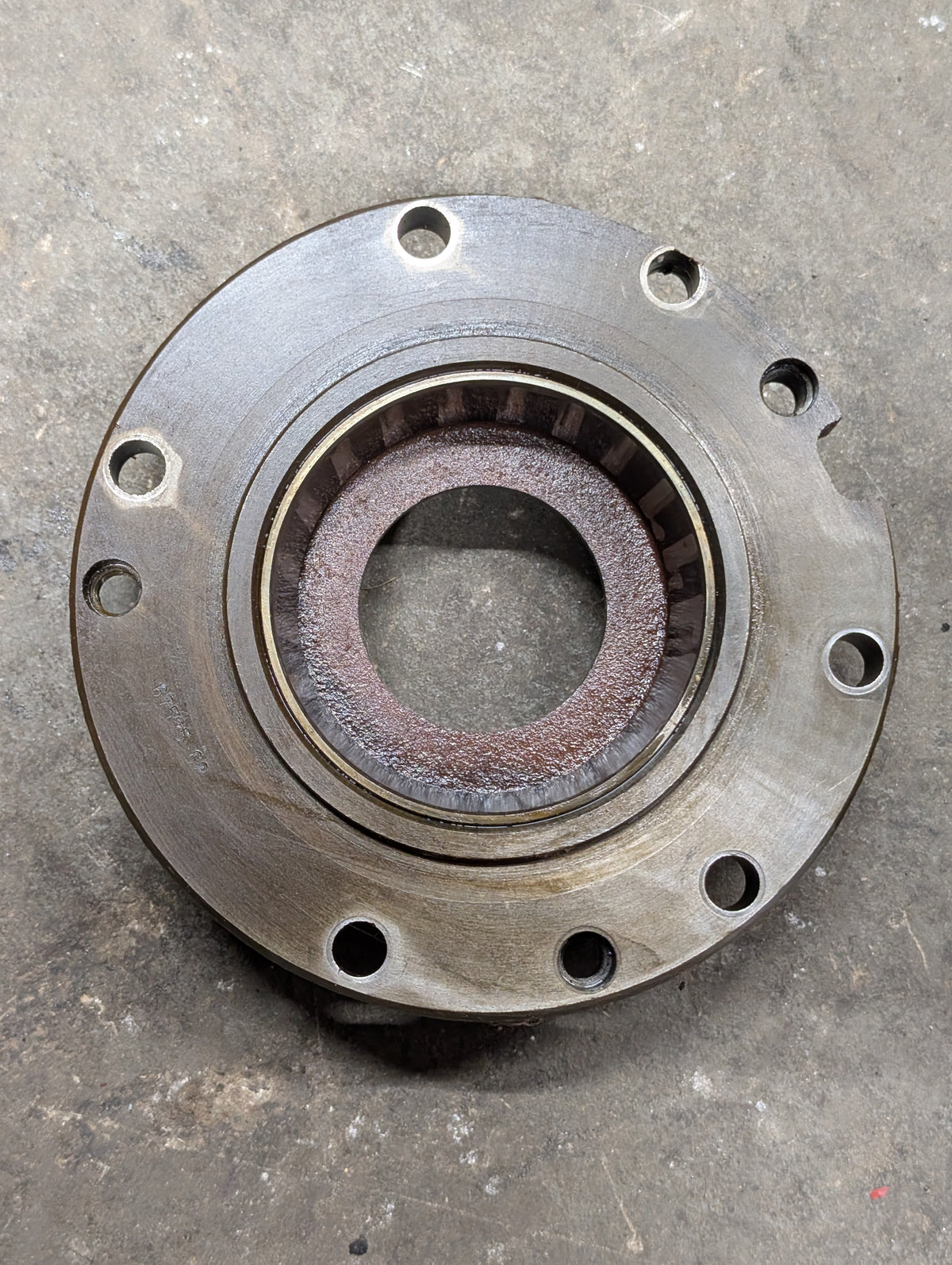 Left Differential Bearing Retainer IH International 67595C2 USED