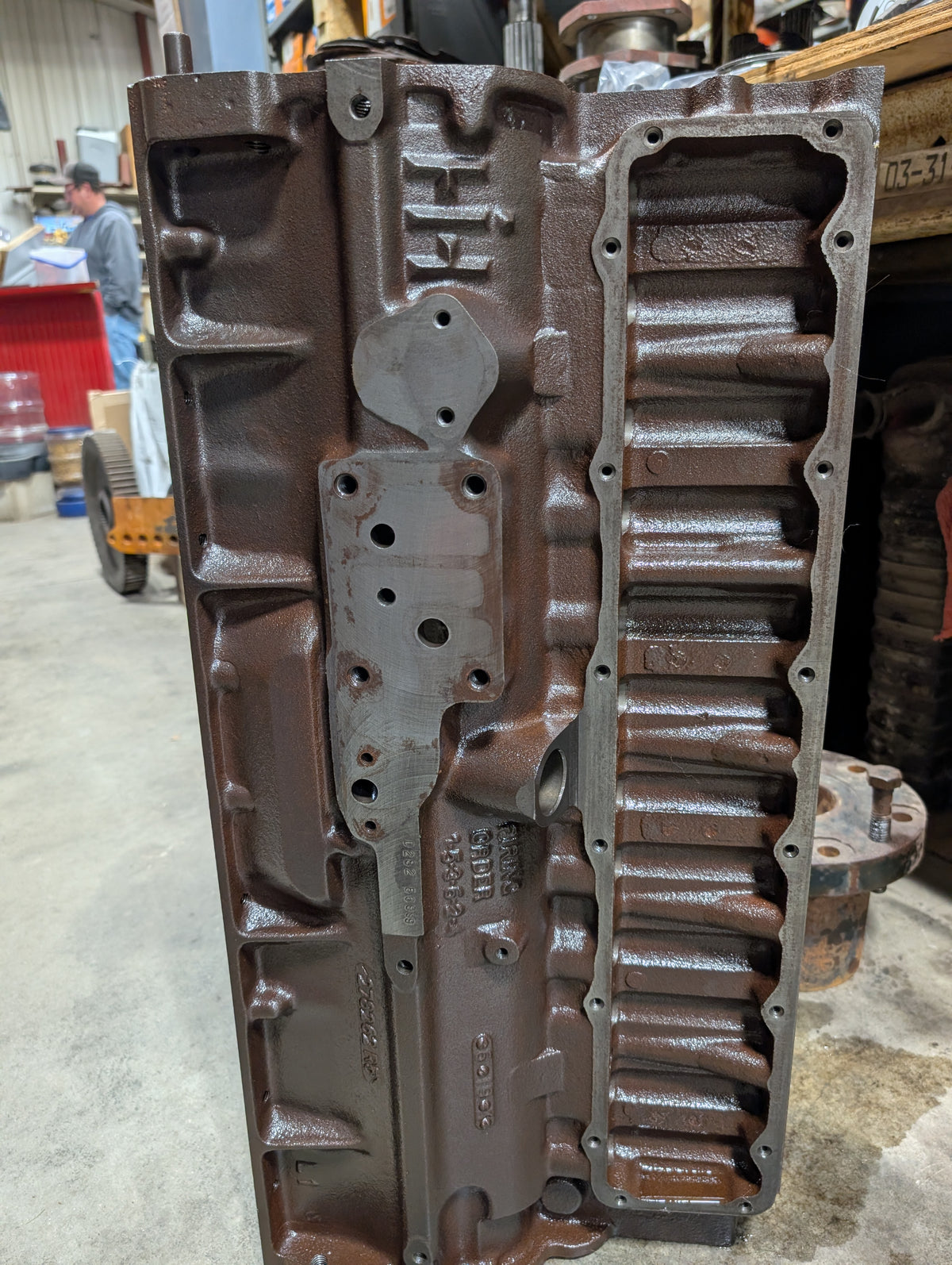 282 Engine D-282 Engine Block IH International 601774C3 USED - Hines Red Tractor Parts