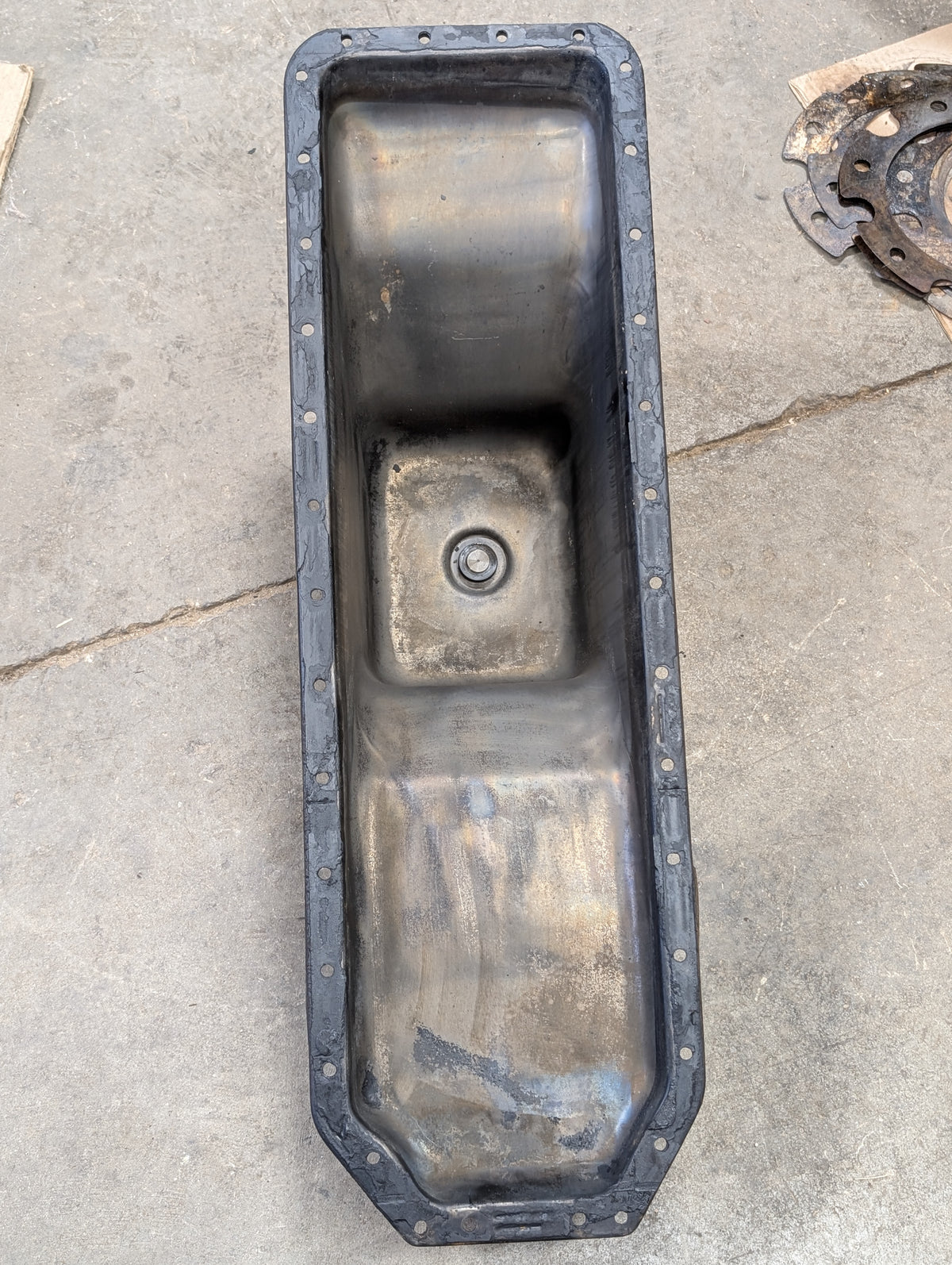 Engine Oil Pan IH International 671826C91 USED