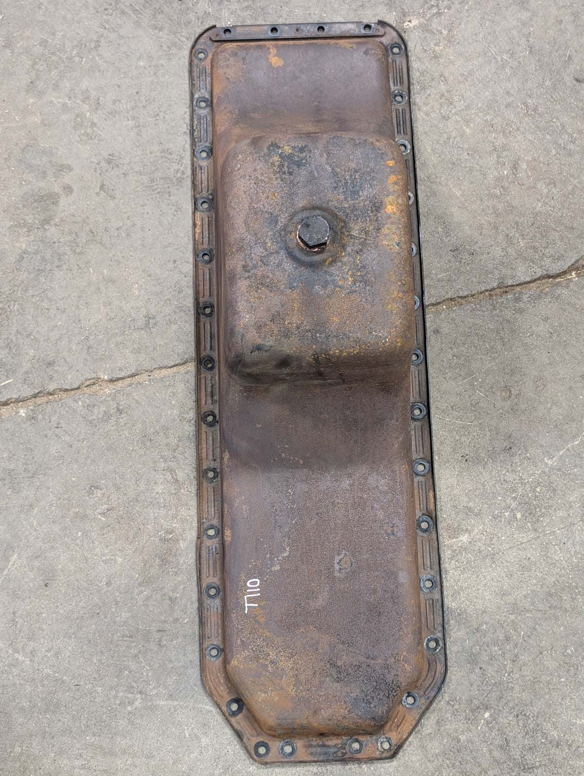 Engine Oil Pan IH International 671826C91 USED