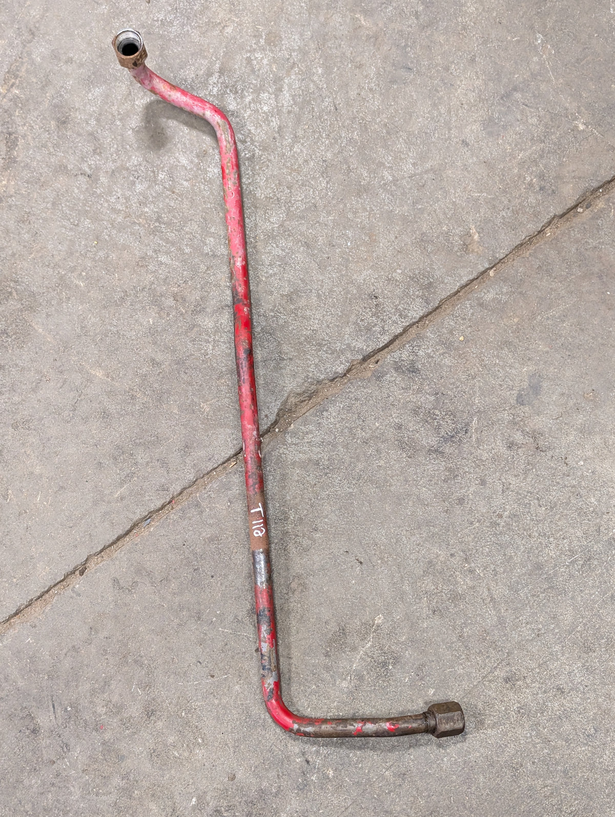 Right Supercharger Tube IH International 104814C1 USED