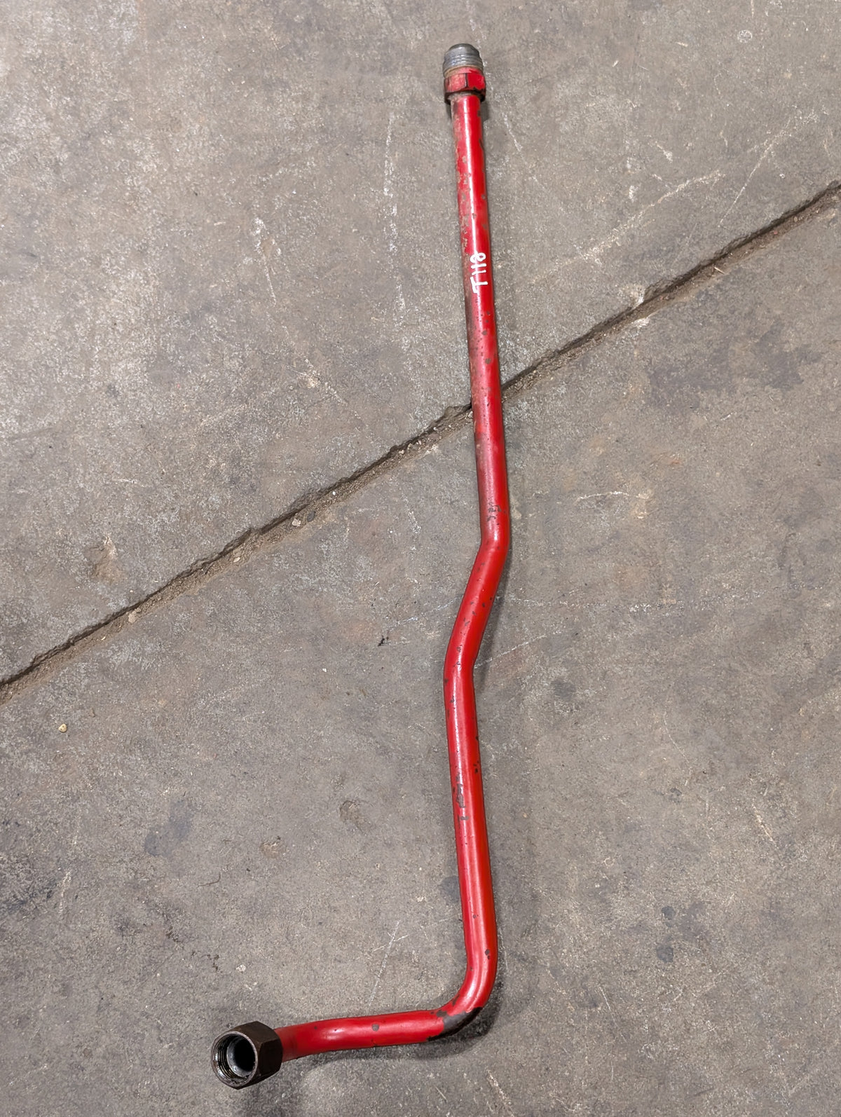 Left Supercharger Tube IH International 104811C3 USED