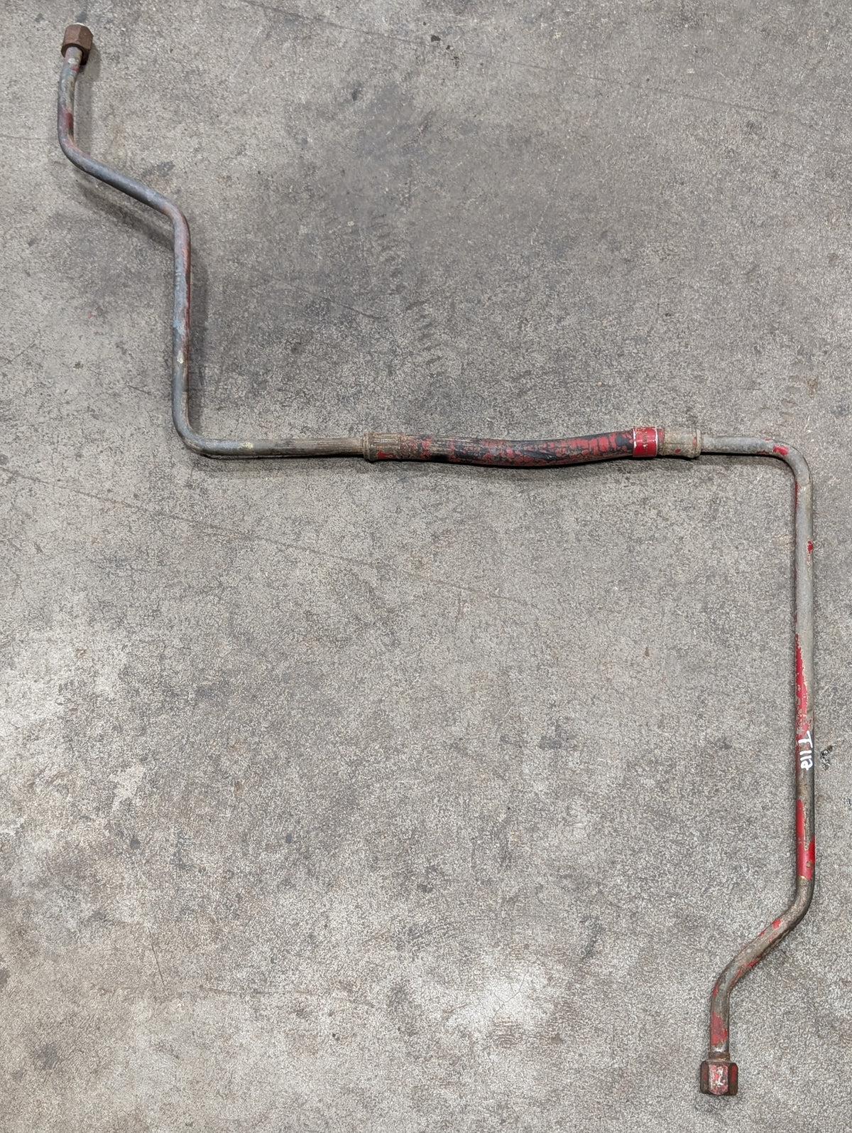 Clutch Booster Dump Hose IH International 104810C3 USED